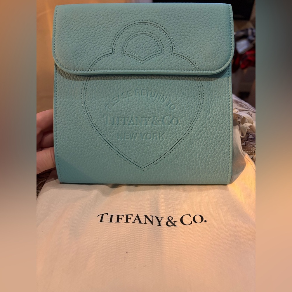 NWT Tiffany & Co. Return To Tiffany Leather Jewerly Folder
